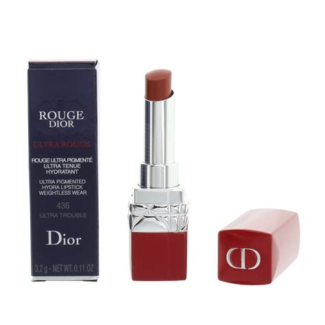 rouge dior ultra rouge lipstick 436|Dior Ultra Trouble (436) Rouge Dior Ultra Rouge Lipstick.